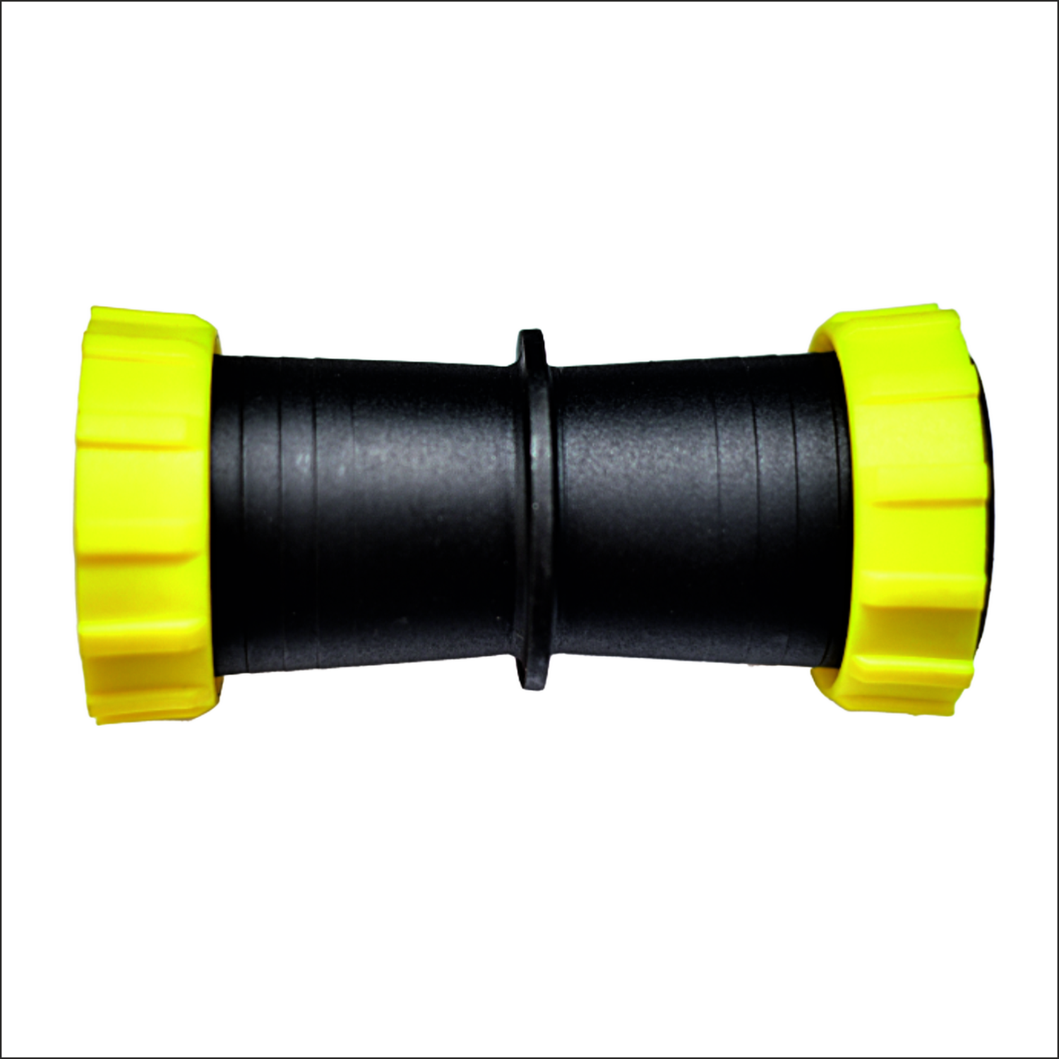 Drip Rain Pipe Joiner Yellow Virgin